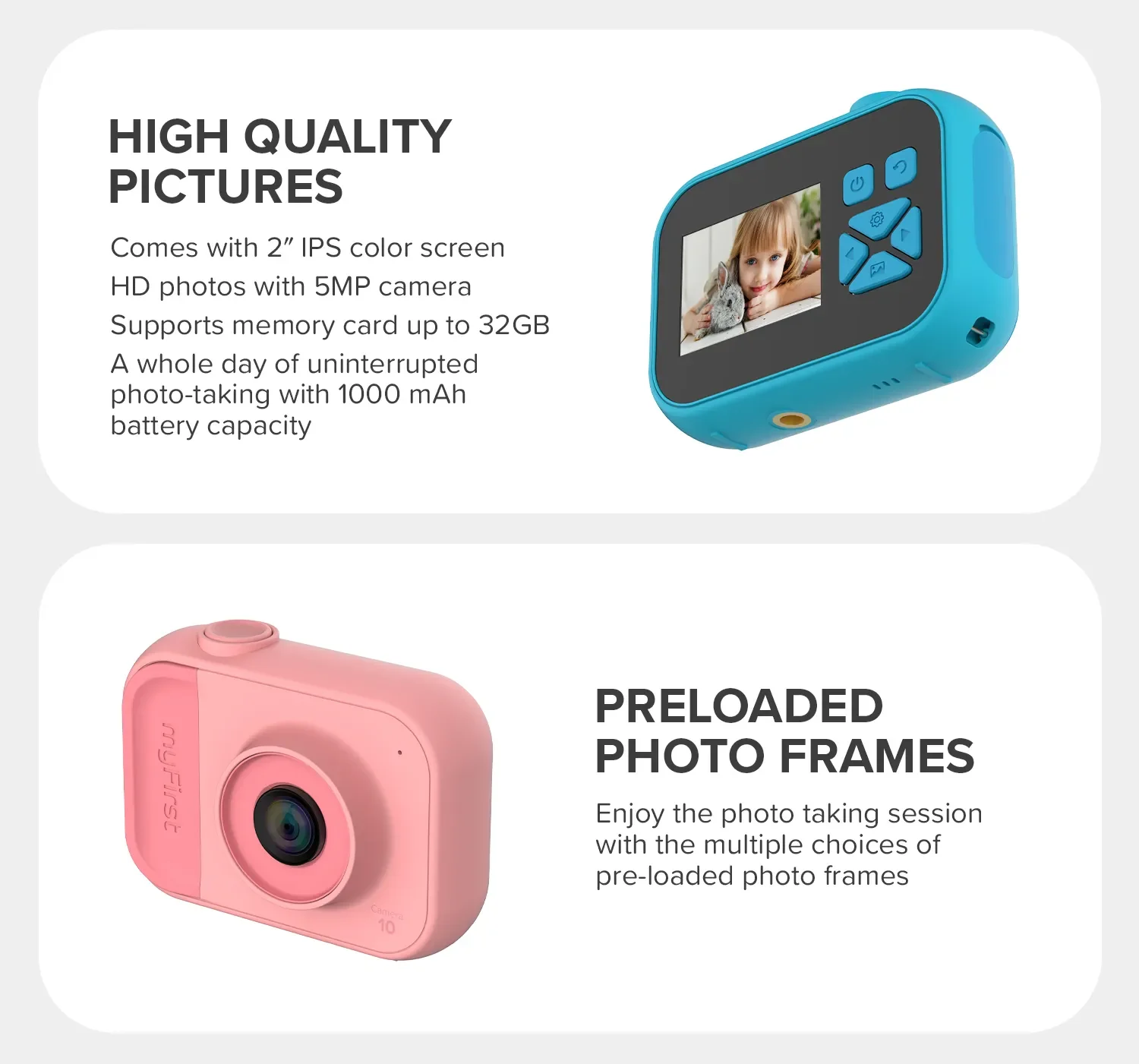 Kids Mini Digital Camera | myFirst Camera 10 - Image 10