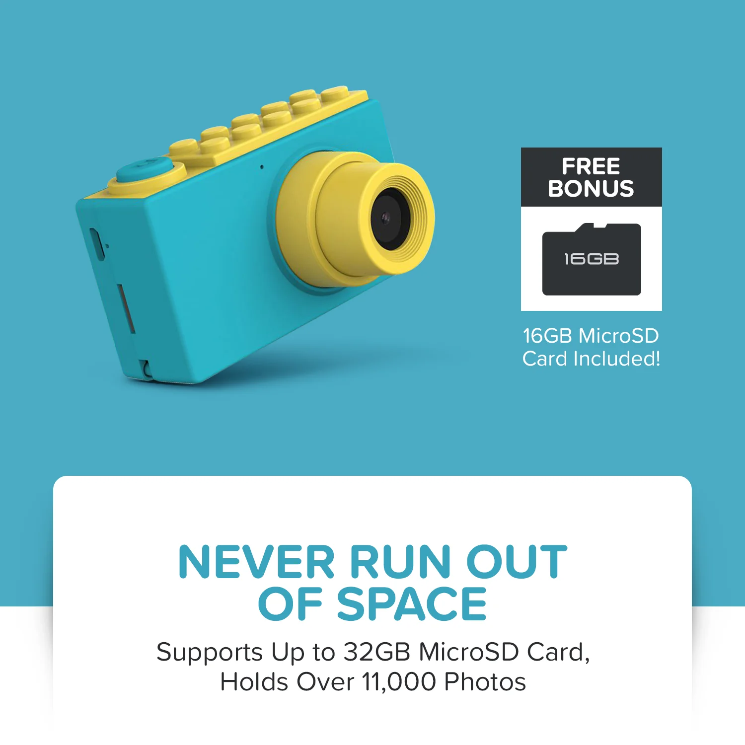 Kids Underwater Camera | Included Shockproof Waterproof Case | myFirst Camera 2 - Image 7