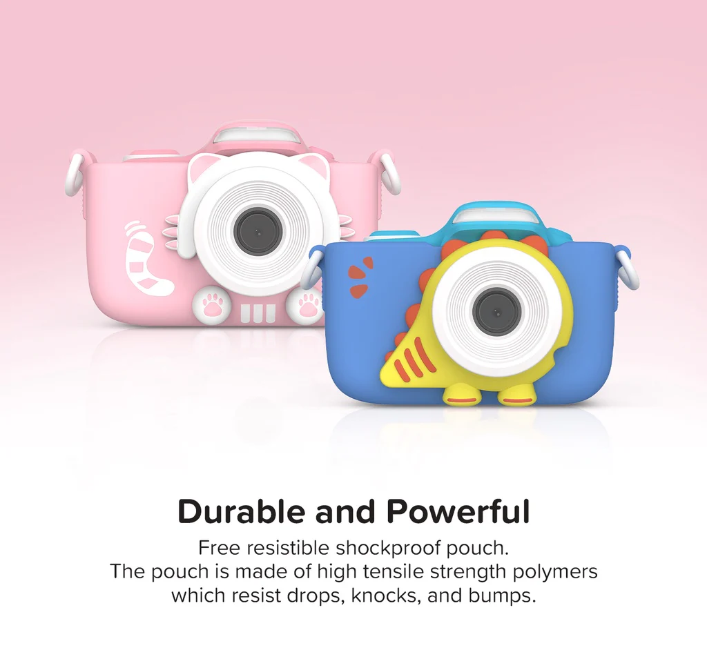 Kids Digital Camera with Rubber Protective Case & Lanyard | myFirst Camera 3 - Image 6