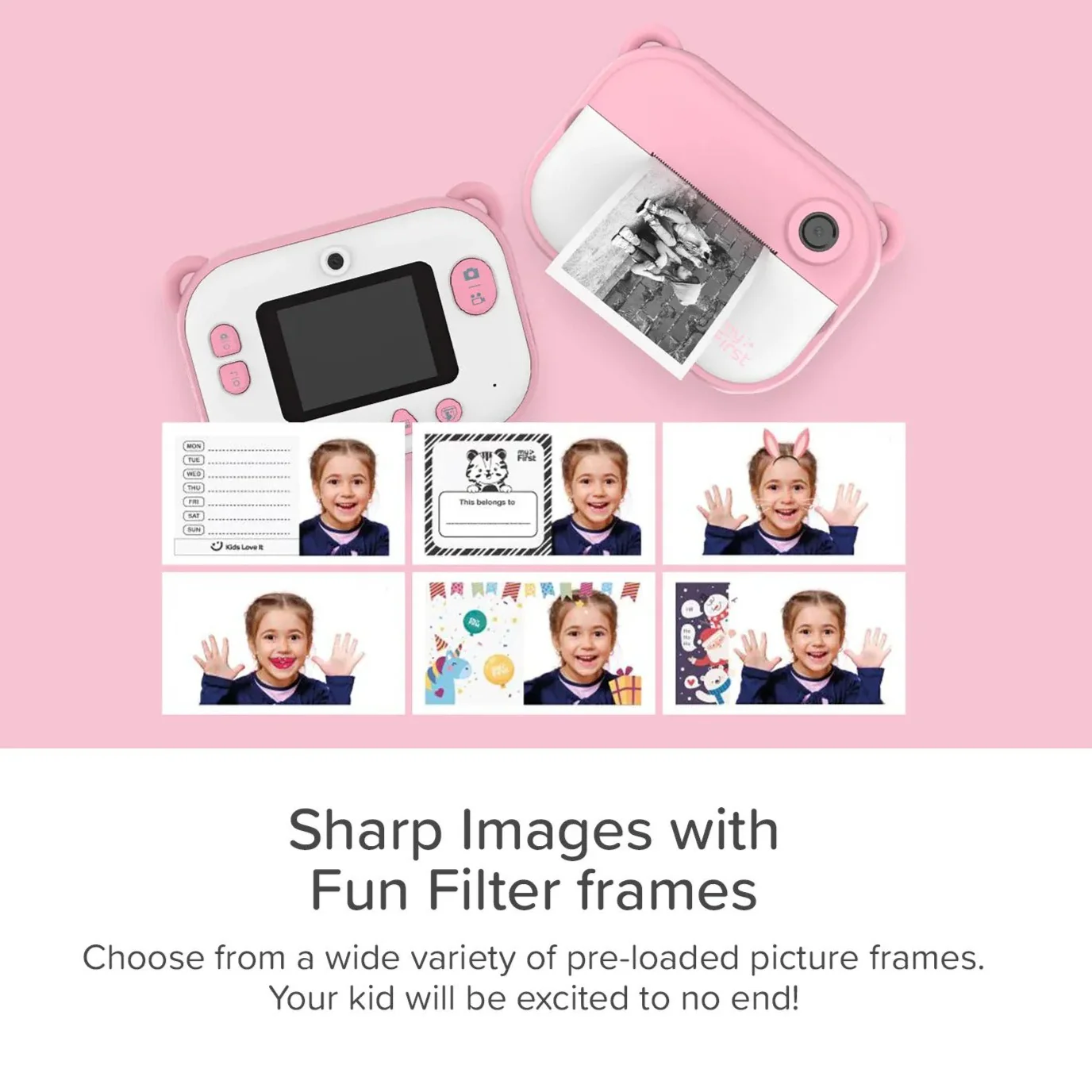 Instant Print Camera | Thermal Printer w/ Paper Refills | myFirst Camera Insta 2 - Image 11