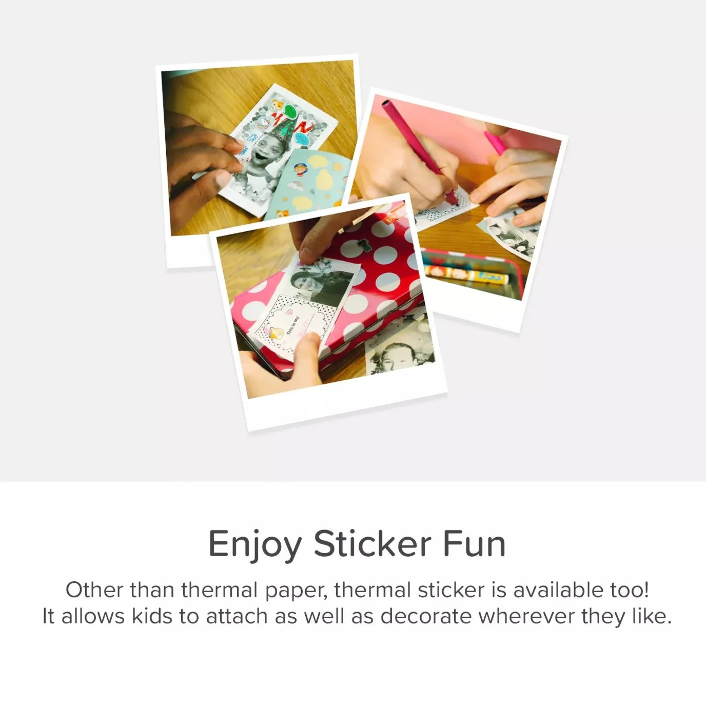 Instant Print Camera | Thermal Printer w/ Paper Refills | myFirst Camera Insta 2 - Image 12