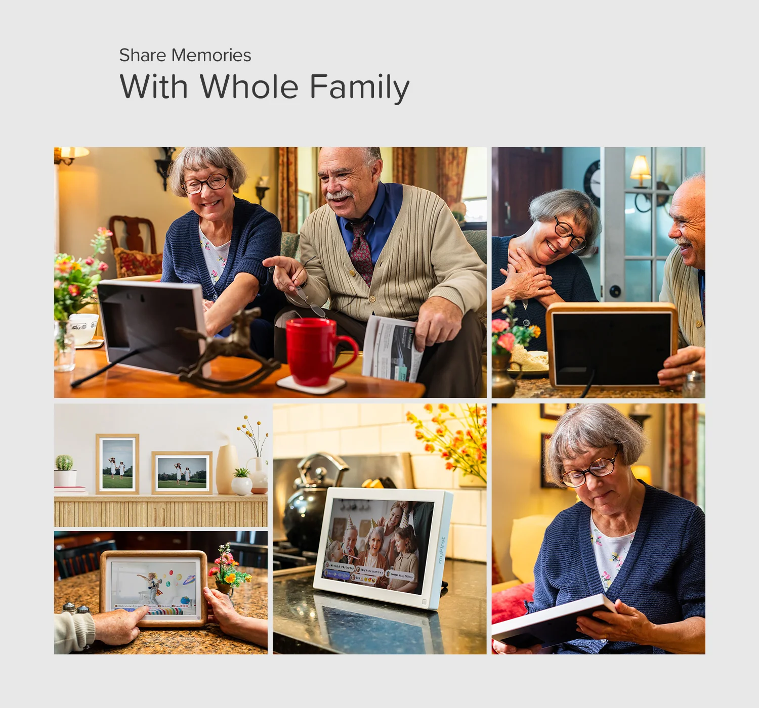 Digital Photo Frame | 10.1 Inch w/ Connected App | myFirst Frame Live - Image 11
