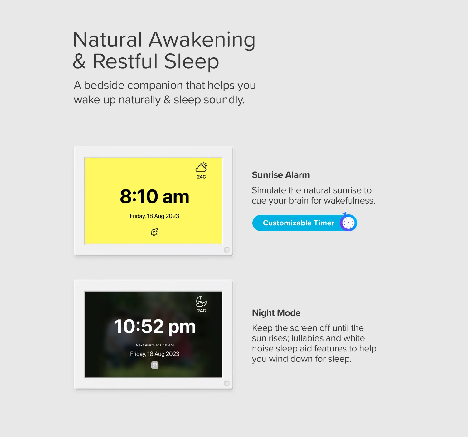 Digital Photo Frame | 10.1 Inch w/ Connected App | myFirst Frame Live - Image 5