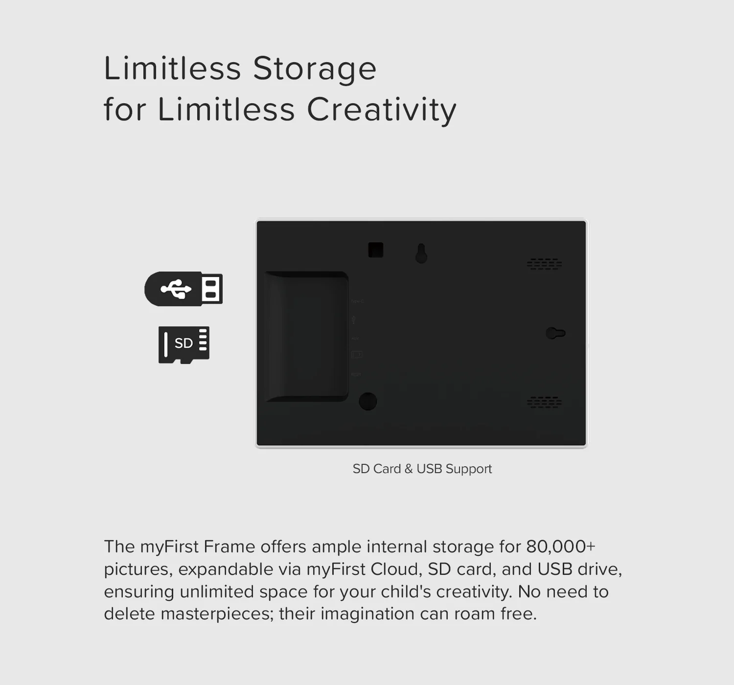 Digital Photo Frame | 10.1 Inch w/ Connected App | myFirst Frame Live - Image 8