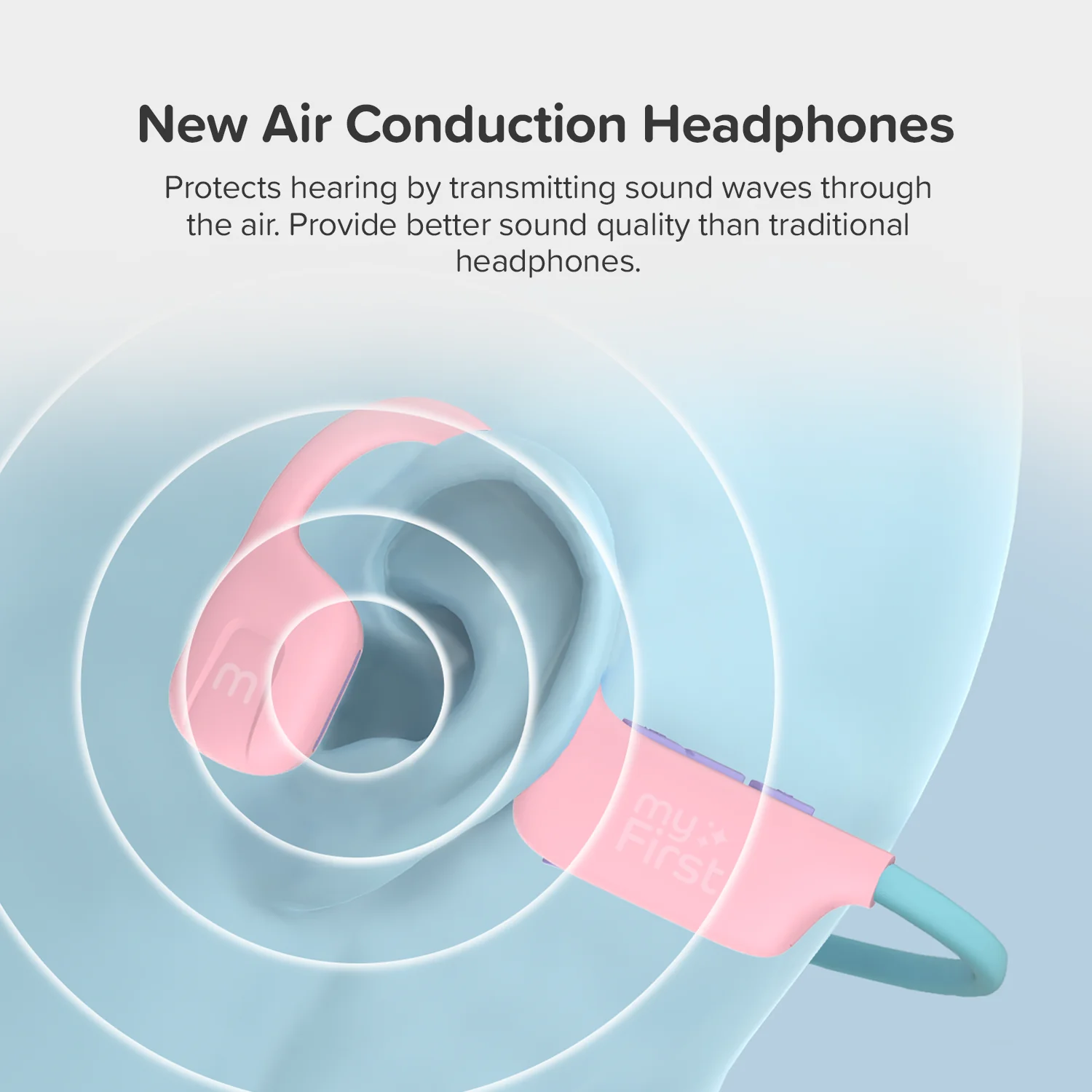 Air Conduction Headphone for Kids | myFirst Headphones AirWaves - Image 15