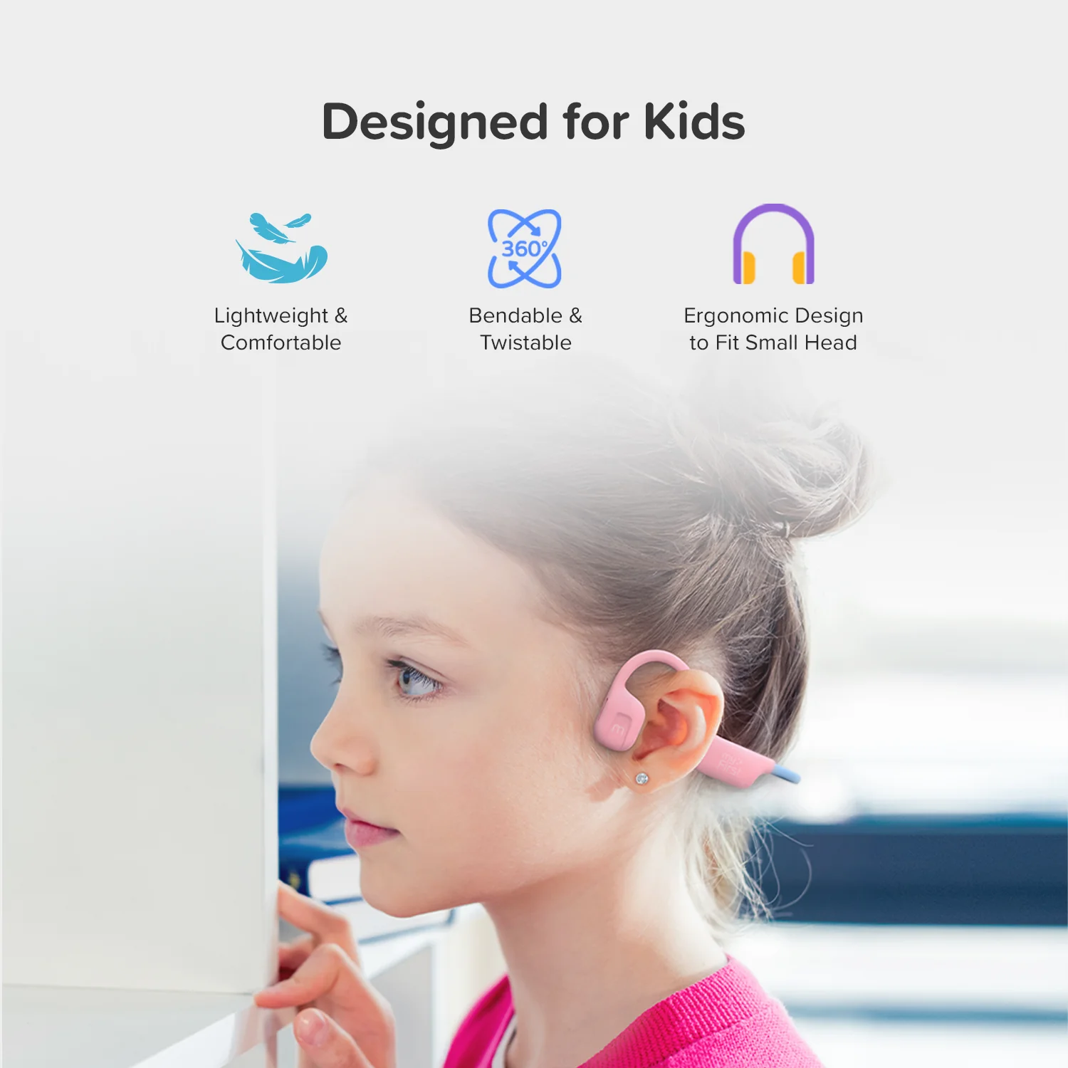 Air Conduction Headphone for Kids | myFirst Headphones AirWaves - Image 17