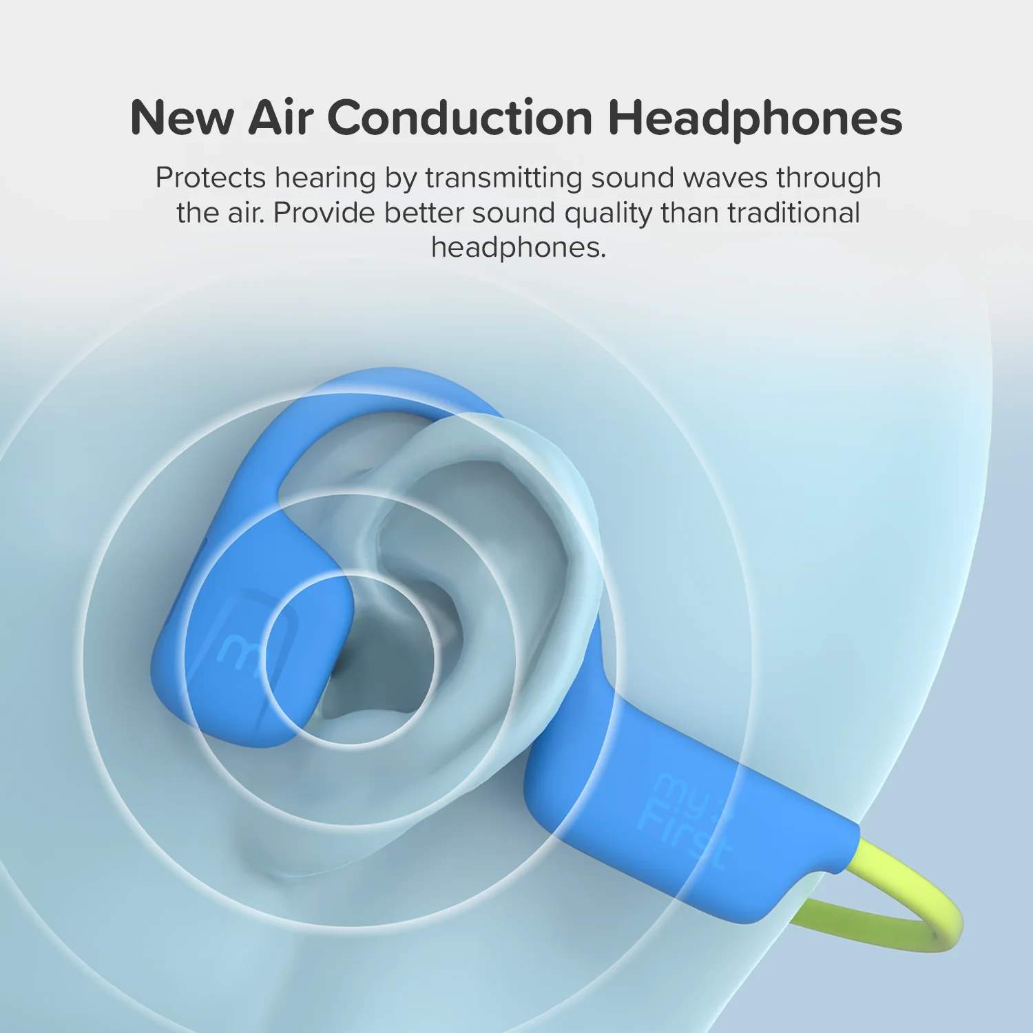 Air Conduction Headphone for Kids | myFirst Headphones AirWaves - Image 4