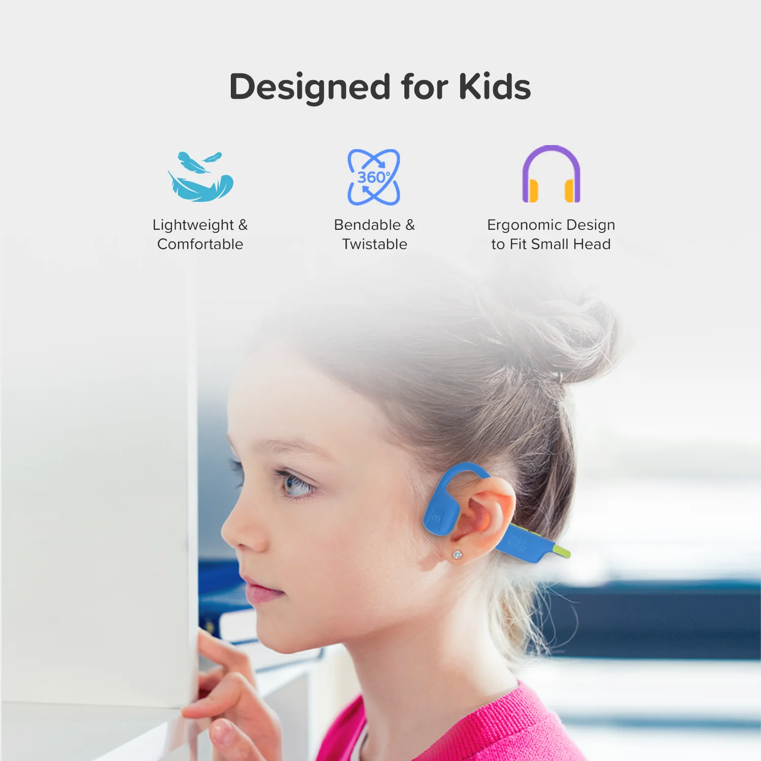 Air Conduction Headphone for Kids | myFirst Headphones AirWaves - Image 5