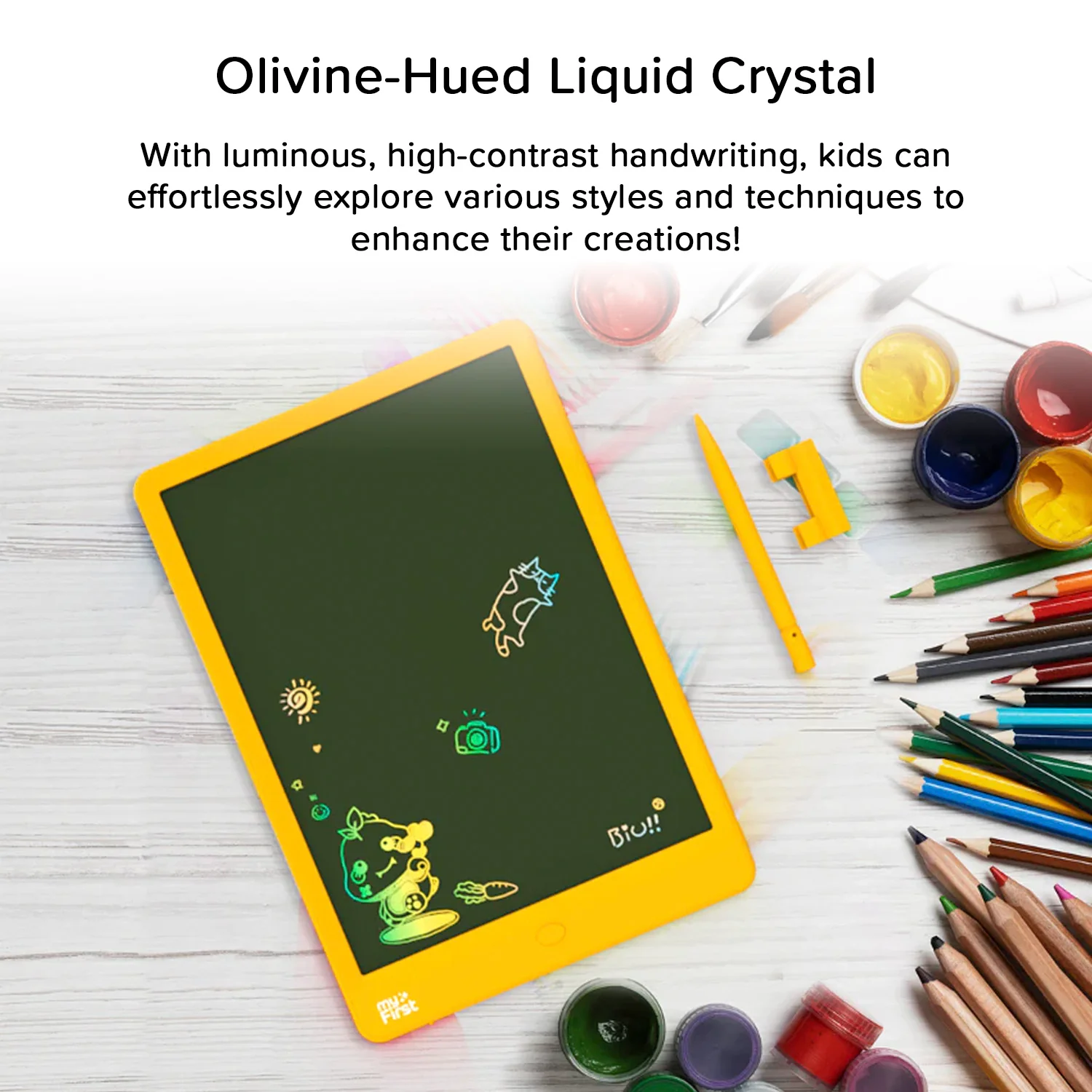 Drawing Pad For Kids with Color LCD Screen | myFirst Sketch 3 - Image 3