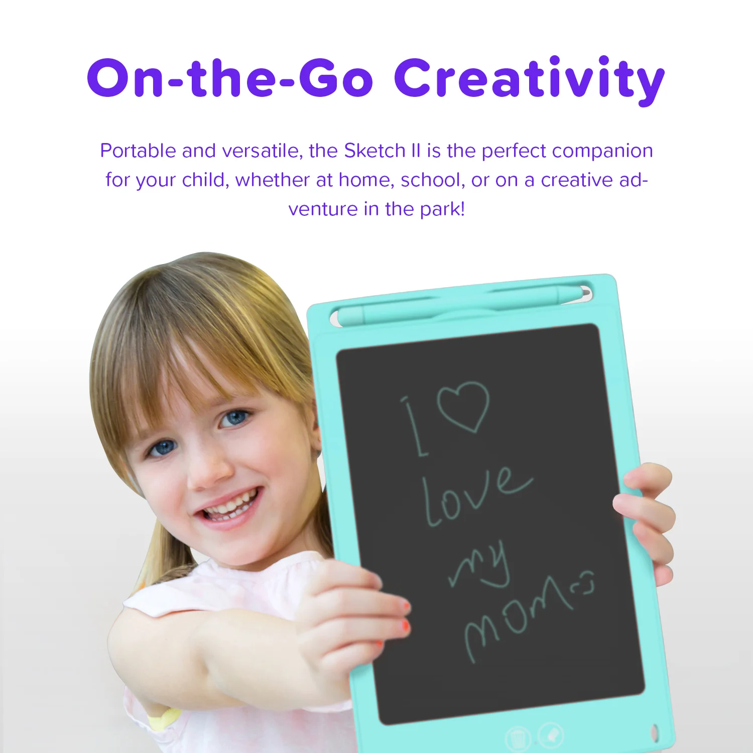 Drawing Pad For Kids with Partial Erasure | myFirst Sketch II - Image 3