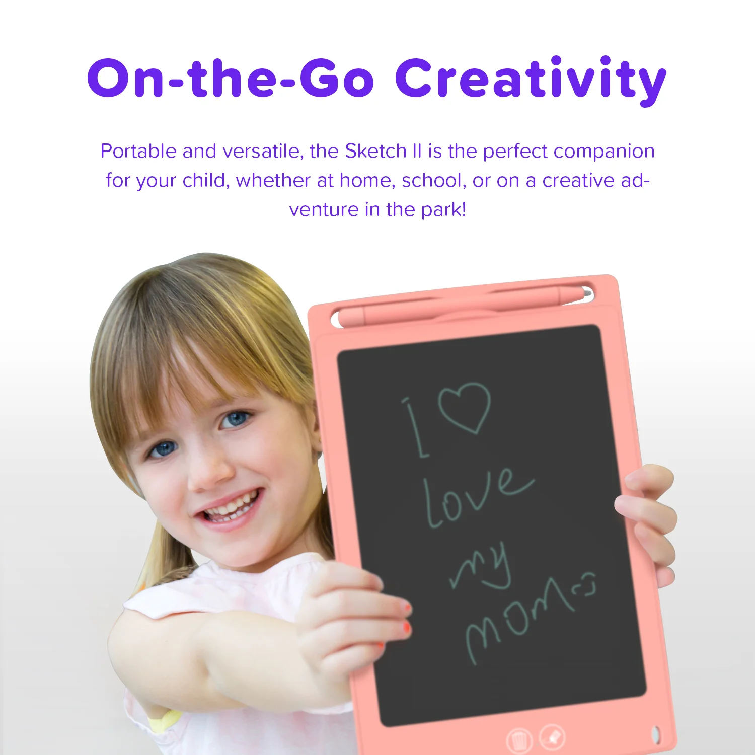 Drawing Pad For Kids with Partial Erasure | myFirst Sketch II - Image 9