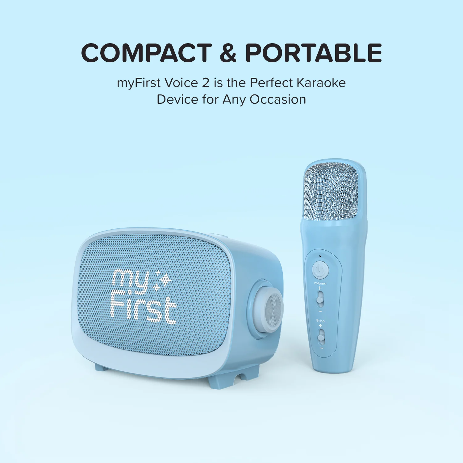 Portable Wireless Microphone & Speaker | myFirst Voice 2 - Image 10