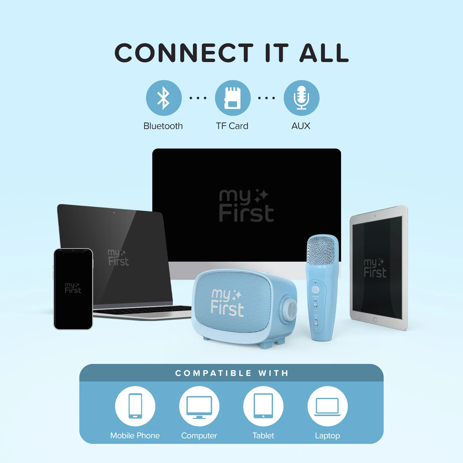 Portable Wireless Microphone & Speaker | myFirst Voice 2 - Image 11