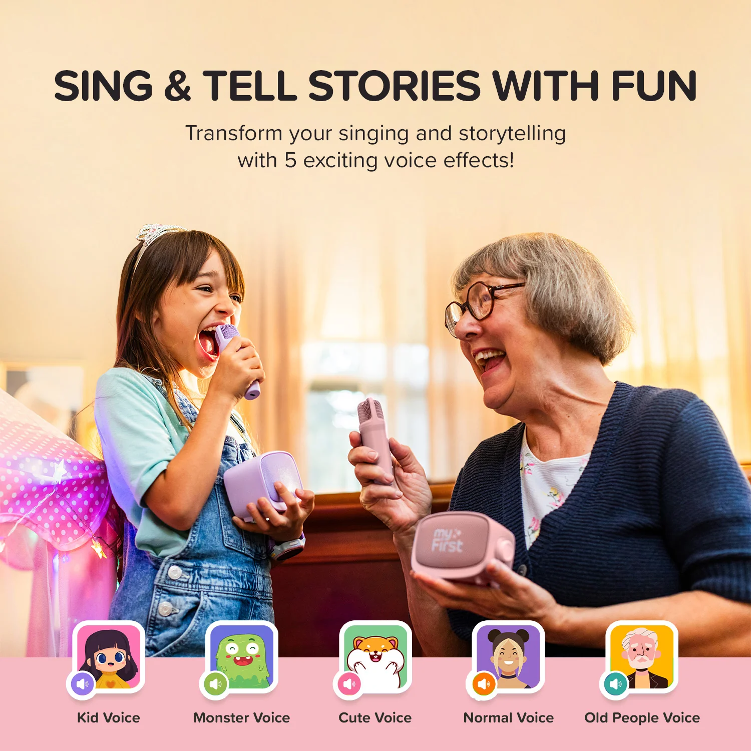 Portable Wireless Microphone & Speaker | myFirst Voice 2 - Image 18