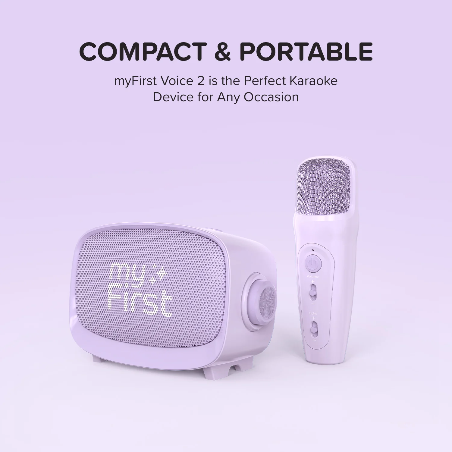 Portable Wireless Microphone & Speaker | myFirst Voice 2 - Image 3