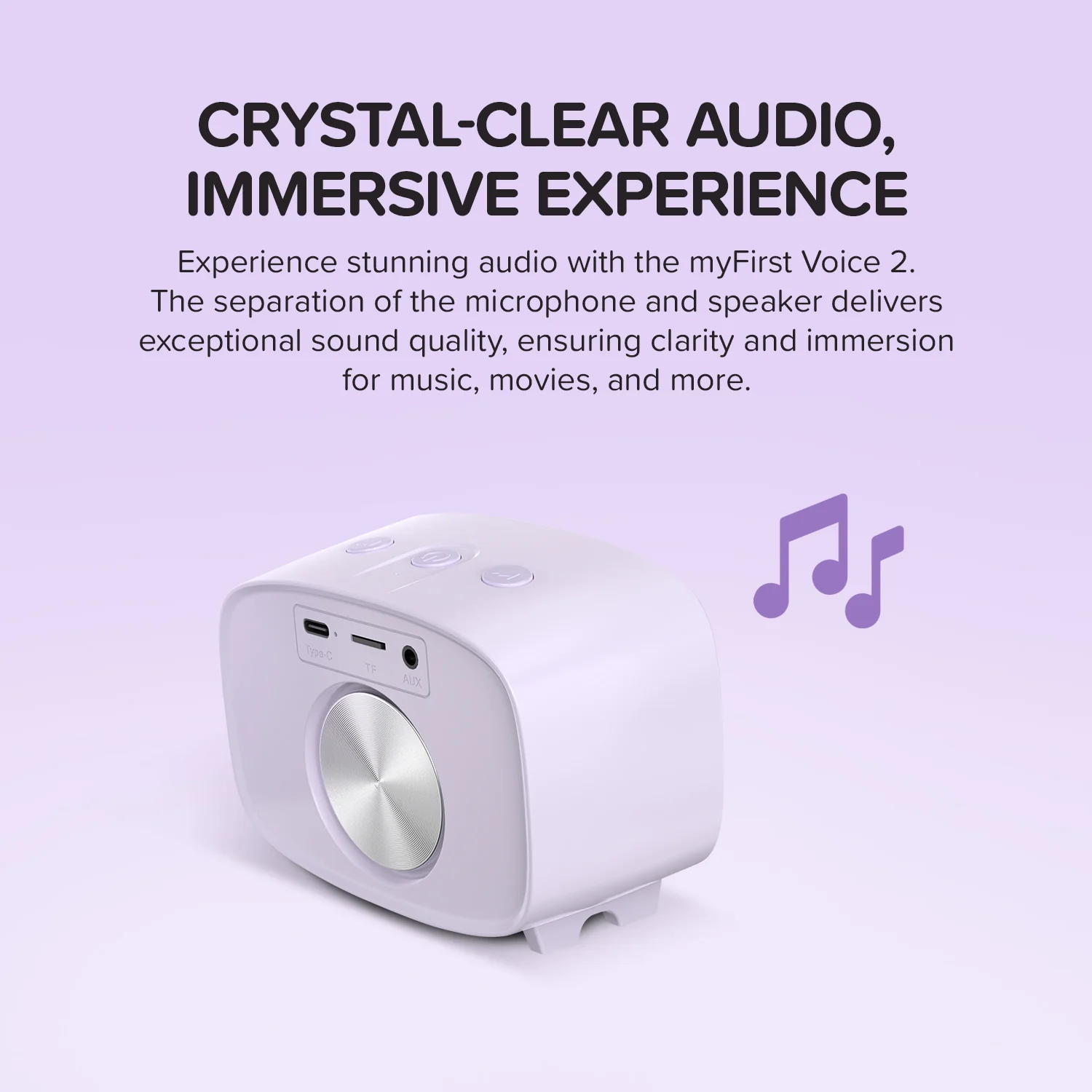 Portable Wireless Microphone & Speaker | myFirst Voice 2 - Image 6