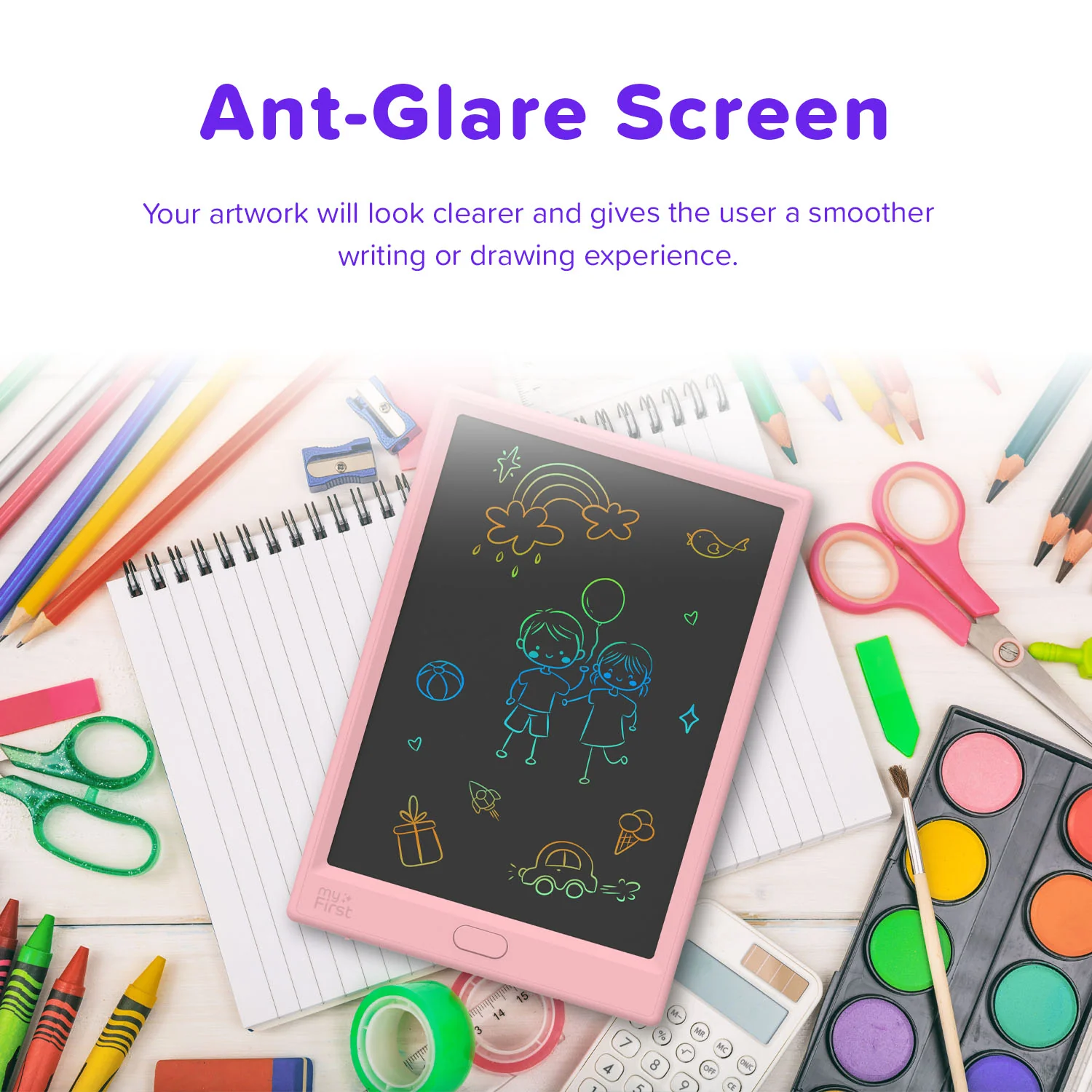 Drawing Pad For Kids with Color LCD Screen | myFirst Sketch Pro Neo - Image 12