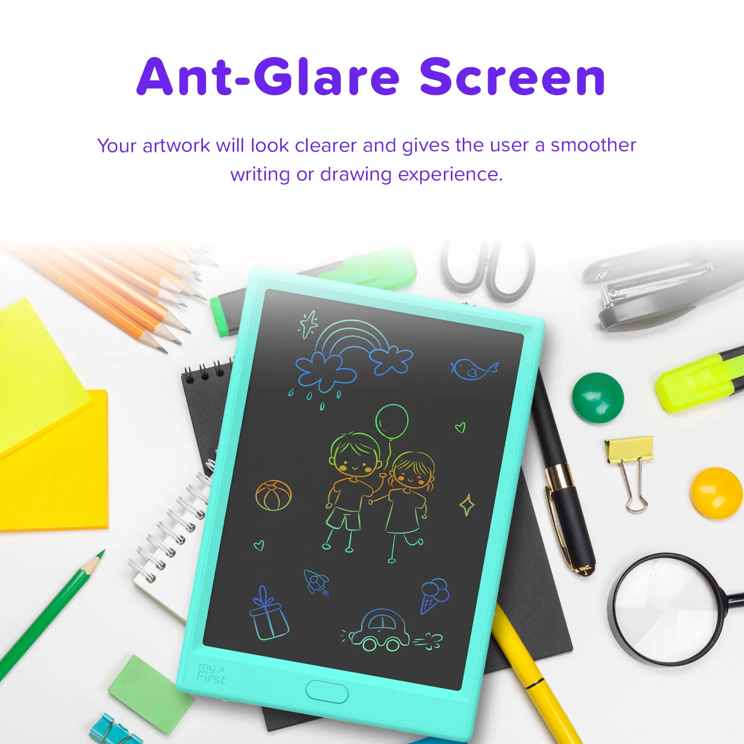 Drawing Pad For Kids with Color LCD Screen | myFirst Sketch Pro Neo - Image 3